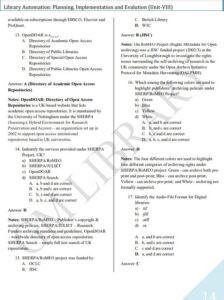 LIS UGC NET Notes 4