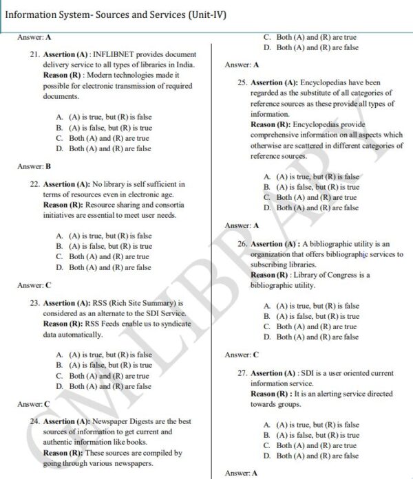 LIS UGC NET Notes Unit 4 6