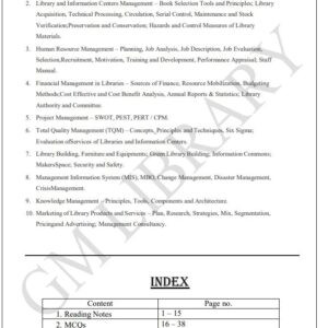 LIS UGC NET Notes Unit 6 2