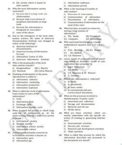 LIS UGC NET Notes 1.1