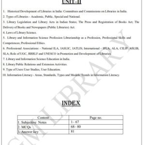 LIS UGC NET Notes 2.1