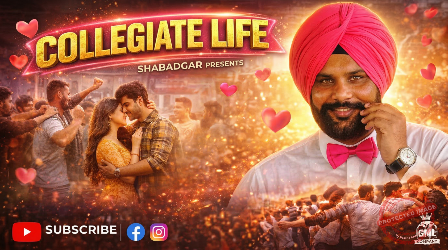 Collegiate Life Youtbue Poster